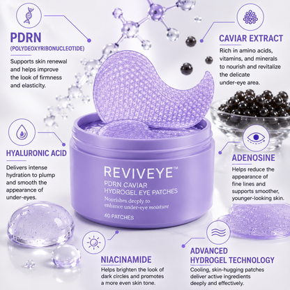 REVIVEYE™ - Caviar PDRN Nourishing Eye Patches