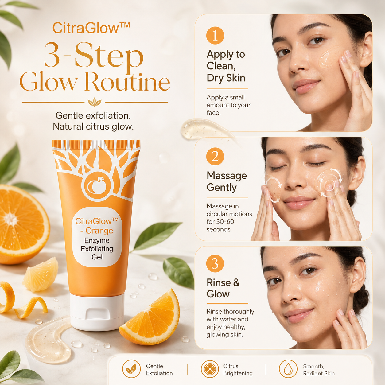 CitraGlow™ - Orange Enzyme Exfoliating Gel