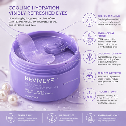 Reviveye™ - Caviar PDRN Nourishing Eye Patches