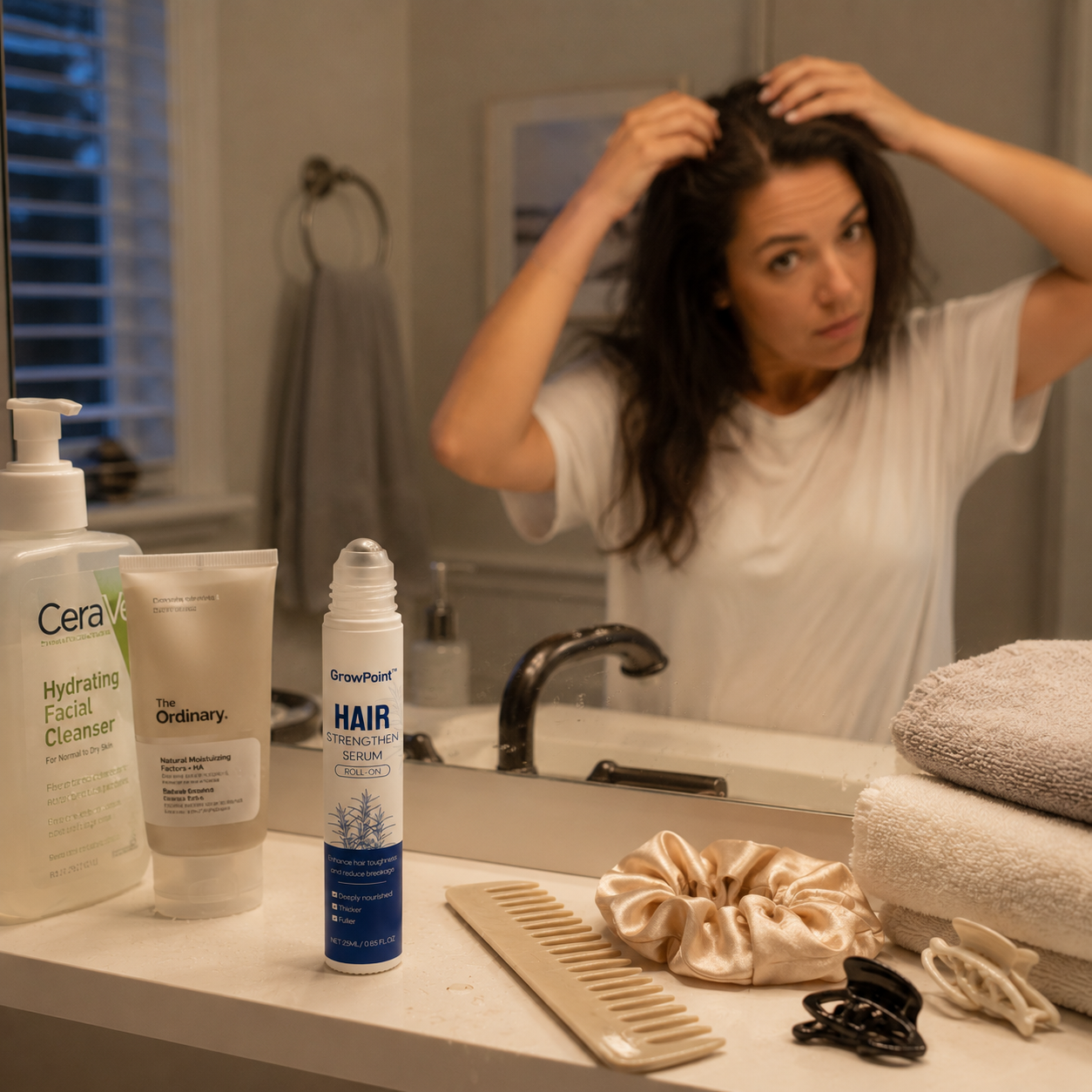 GrowPoint™ - Hair Strengthening Roll-On Serum