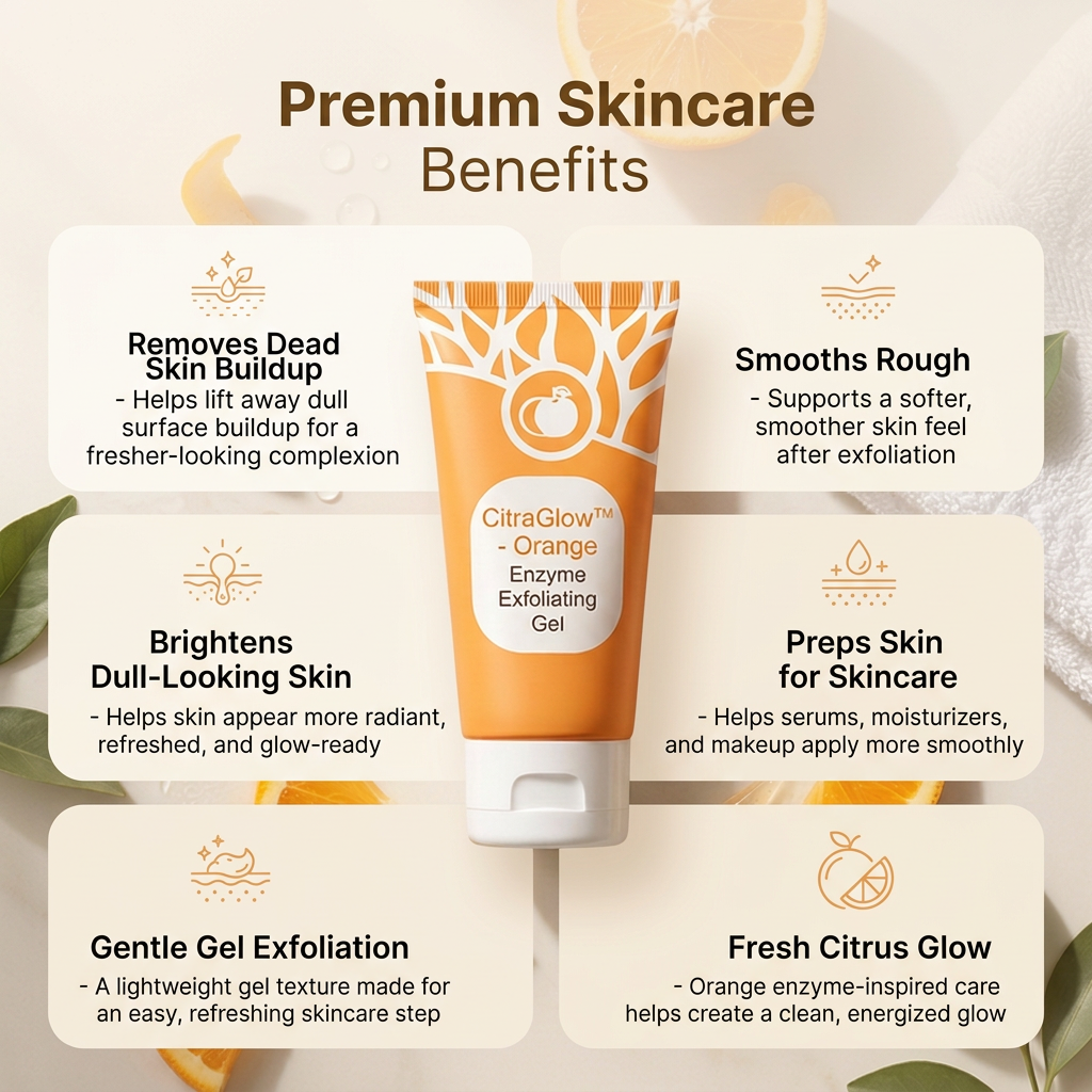 CitraGlow™ - Orange Enzyme Exfoliating Gel